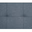 Canapé-lit convertible moderne en tissu gris avec ports USB et porte-gobelets rabattables