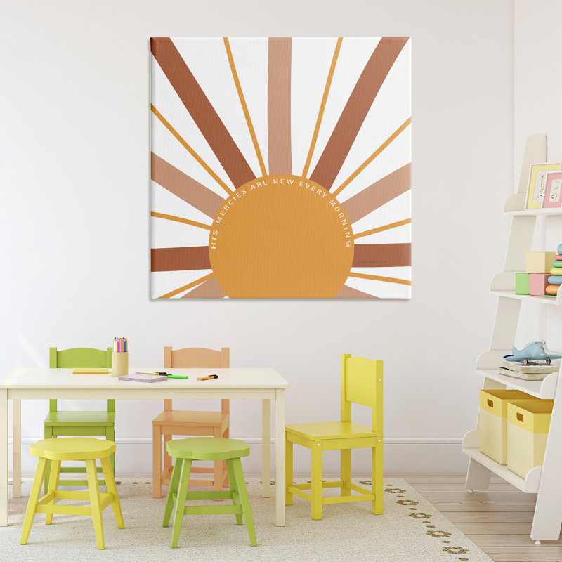 «His Mercies Every Morning Canvas», conception par SD Graphics Studio, H 36 po x l 36 po