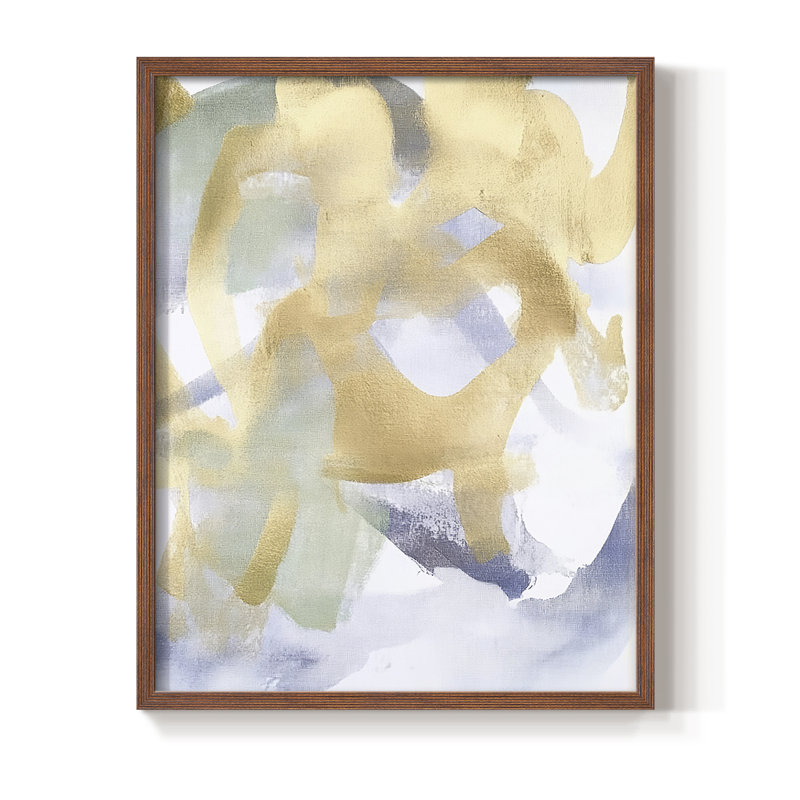 "ABSTRACT Series DCCL XXXVII" par J Paul, Noyer, H 15 po x l 12 po