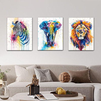 3 Piece Wrapped Canvas Print