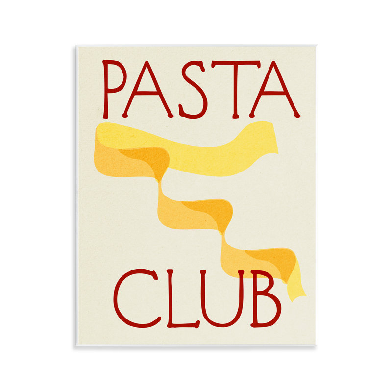  "Pasta Club Expression" par Daphne Polselli