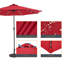 Parasol de marché éclairé 108 po Donye-917623428
