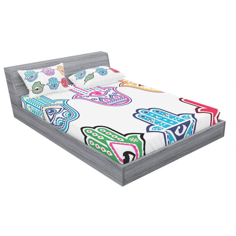 Microfiber Sheet Set, Full Sheet Set with Fitted Sheet