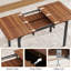 Extendable Antke Dining Table With 110-150cm Tabletop, Kitchen Wood Desk With 4-8 Seats, Space Saving-723508364