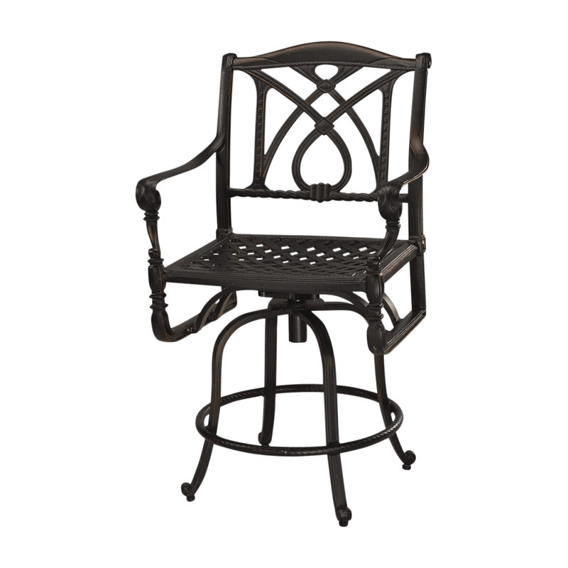 Grand Terrace Swivel Balcony Stool, Vintage