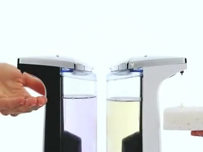 Compact Stainless Steel Touch-Free Sensor Soap Dispenser
