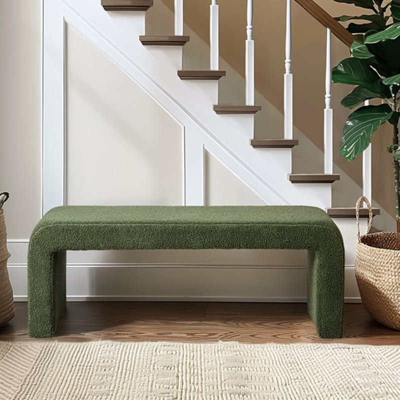 Banc Boucle Waterfall, Crème, H 18 po x l 42 po x P 16 po