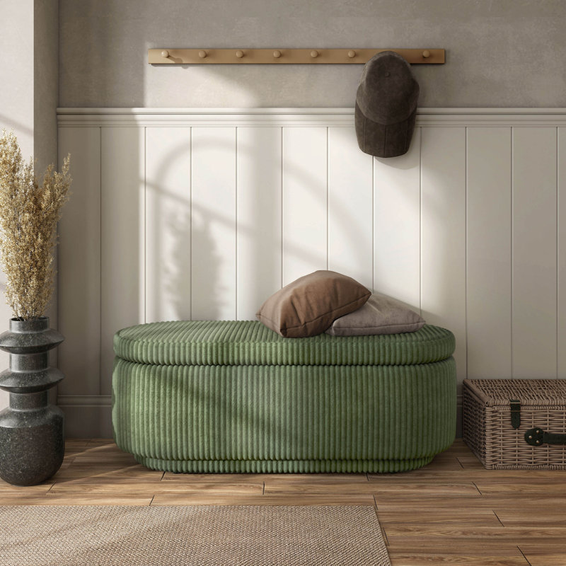 Buckler Storage Bench, Vert