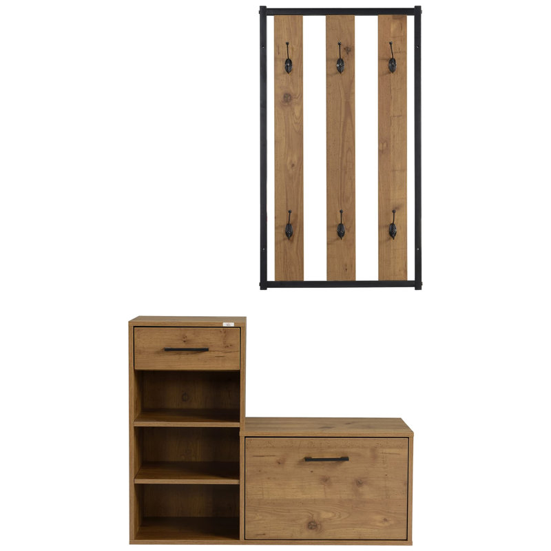 Aarran Freestanding 6 - Hook Coat Rack