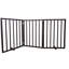 Barrière pour animaux autoportante en bois-1047417028
