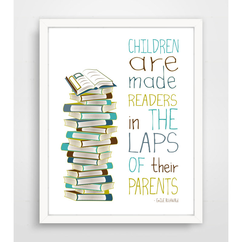 Les enfants sont des lecteurs de livres imprimés sur papier, H 14 po x l 11 po