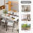 3-Position 48 In Adjustable Plastic Folding Table