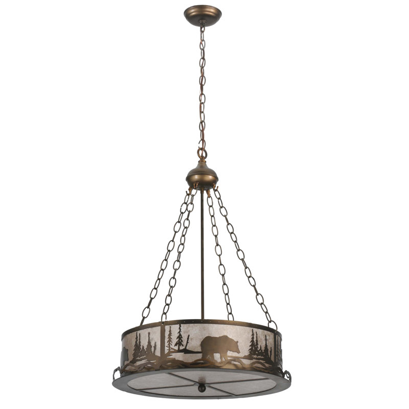 Rustic Lodge 4 - Light Chandelier