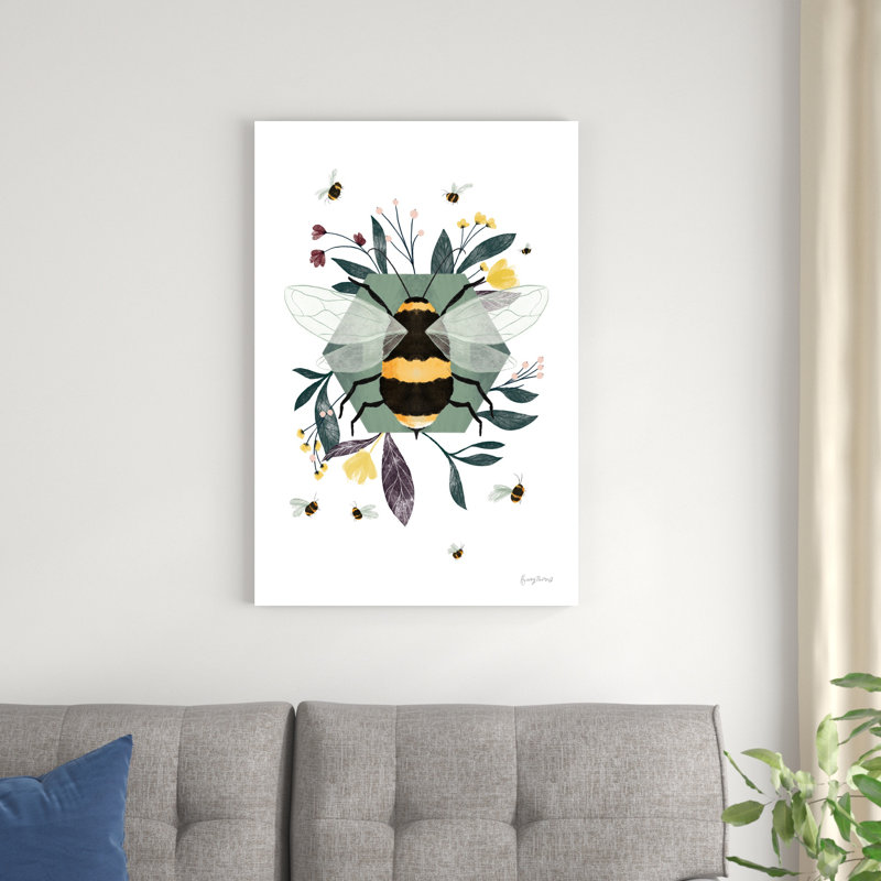 Abeilles I, H 24 po x l 36 po x P 1,25 po