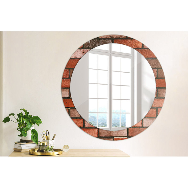 Huldar Glass Flat Wall Mirror