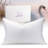 Luxury Plush Goose Down Pillows With 100% Natural 1000+ Fill Power And 700TC Cotton Shell, Down Bed Pillows With Cotton Cover（Set of 1）-1797478445-1790466625