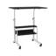 Adjustable Metal Base Computer Desk-1409979071