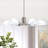 Lakendria 6 - Light 34.65'' Mid Century Chandelier With Milk White Glass Shade For Bedroom Living Room Kitchen Foyer Entryway-1348811207