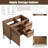 Eldrin 36'' Single Bathroom Vanity Base Only, Base Cabinet without sink