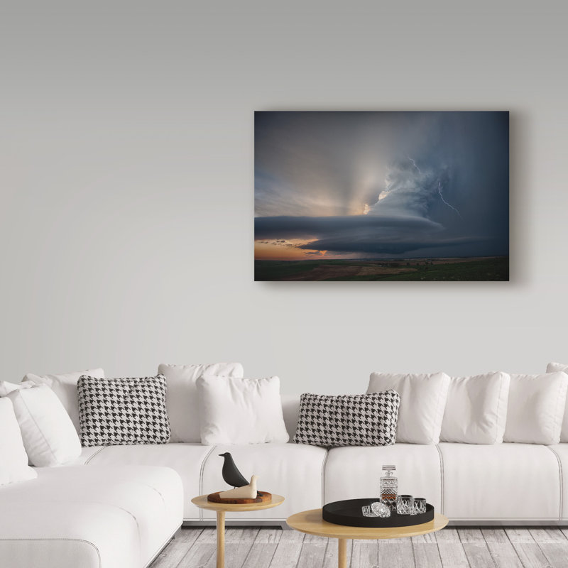 Hawken «Nebraska Summer», reproduction de photo sur toile tendue, H 12 po x l 19 po x P 2 po