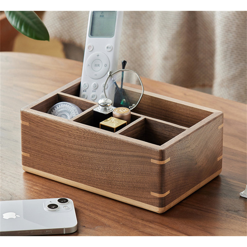 Cochard Solid Wood Desk Organizer