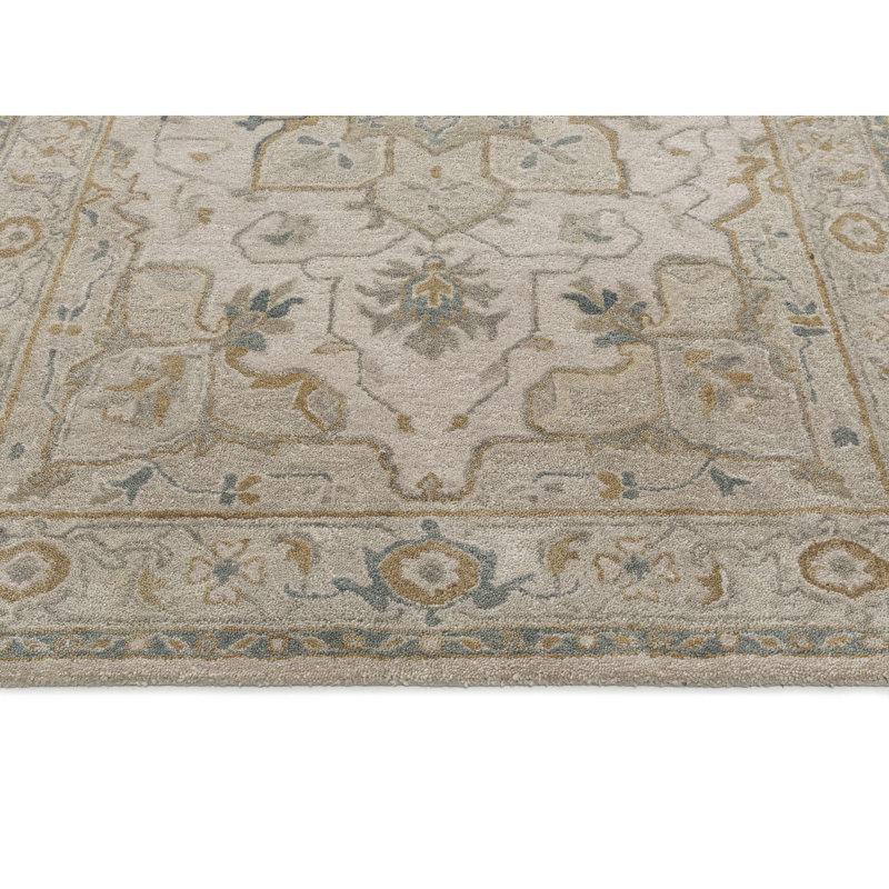 Tapis en laine touffeté à la main Shirley, Rectangulaire 3 pi x 5 pi