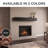Wall-Mounted Floating Fireplace Mantel Shelf