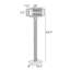 Lampe sur pied 63 po Archbell