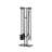 Jetta Fire Poker-Hammered Black Iron