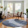 Premium Machine Washable Arnette Blue Rug