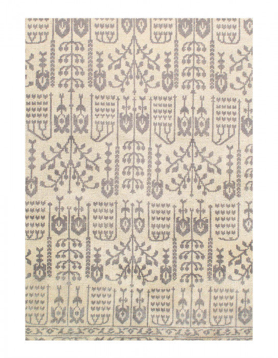 Tapis en laine d'agneau unique 10 pi 1 po x 7 pi 11 po Jakendrick