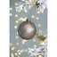 D3,9 po, boules de Noël décoratives, boules de Noël suspendues en verre pour décorations de fêtes, lot de 6