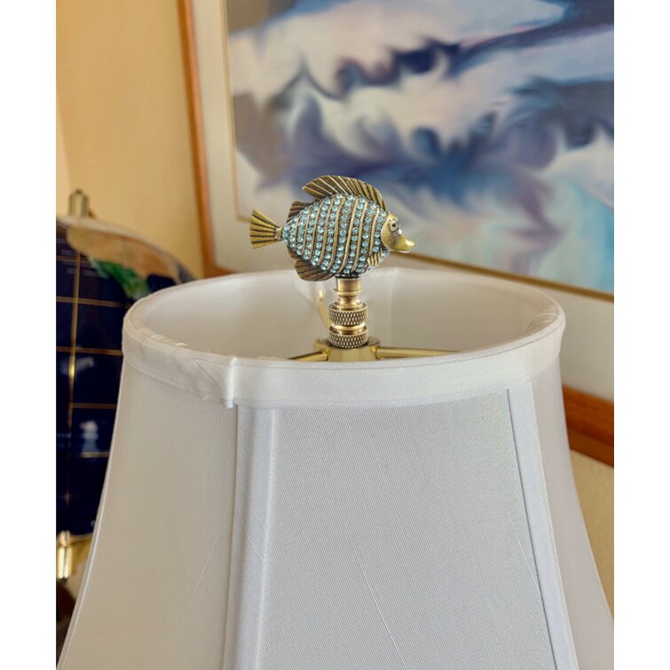 Home Concept Inc F205AB Tropical Fish Lamp Finial