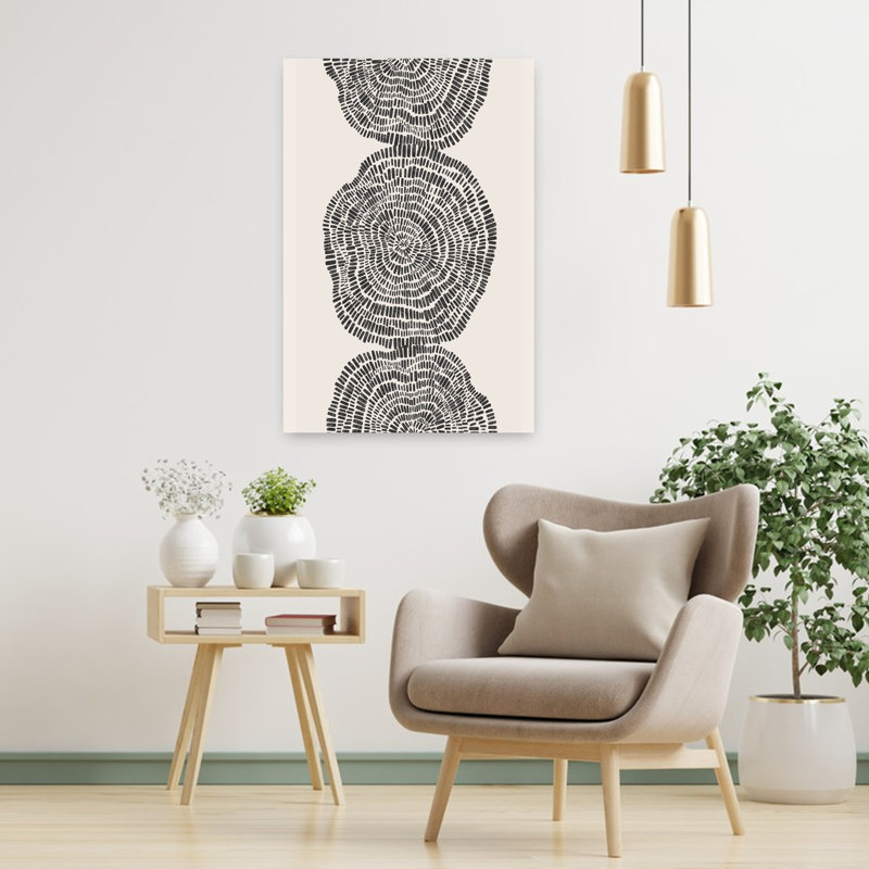 Art contemporain, art contemporain abstrait, H 36 po x l 24 po