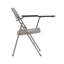 Chaise pliante en acier Mission Premium