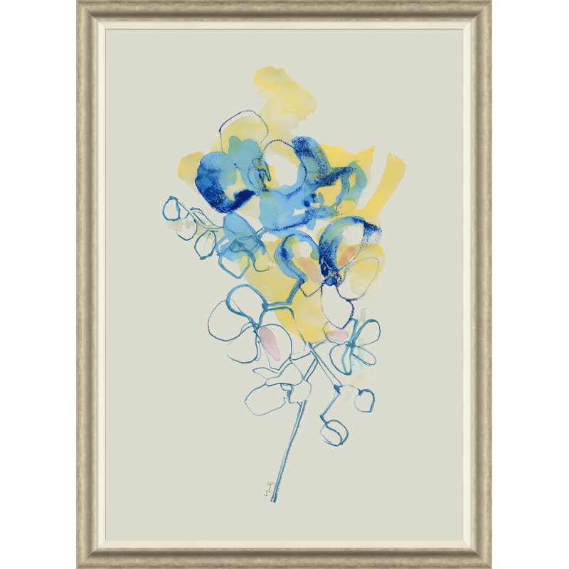 «Heavenly Blue» par Yuki Osada - Peinture d'un seul cadre