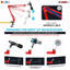 5 Core Microphone Arm Desktop Stand Heavy Duty Adjustable Suspension Boom Scissor Arm