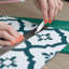 Comet Teal 30.48 x 30.48cm Self-adhesive Vinyl Floor Tiles Pack 10 (0.93sqm)