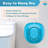 Sitz Bath-Soothing Relief For Hemorrhoids And Postpartum Recovery(Navy)