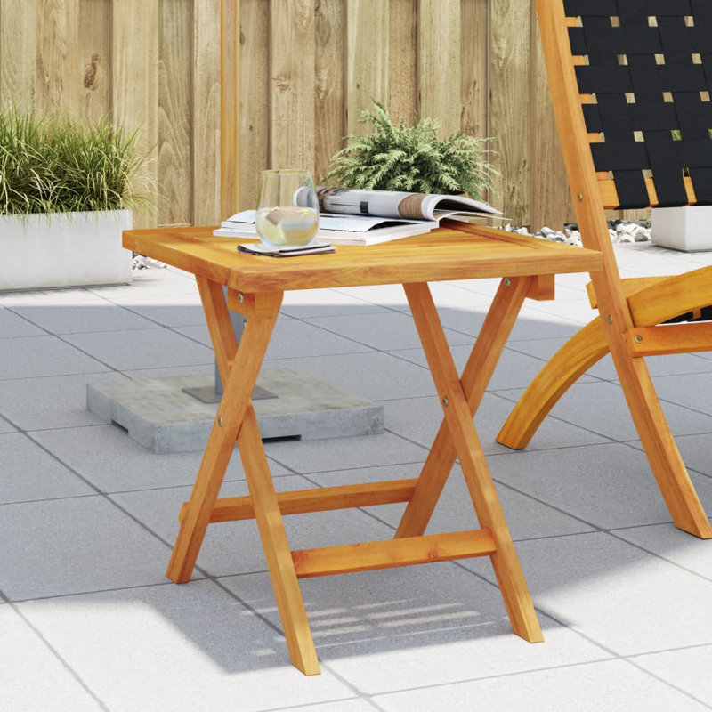 Zandra Solid Wood End Table