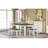 Rustic Style 6-Piece Dining Room Table Set-92173432-92173435