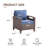 Wicker Patio Chairs Set Of Two With Olefin Cushions Water-Resistant-688412611