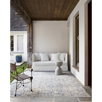 Becki Owens x Livabliss Ren Vintage Machine Washable Area Rug