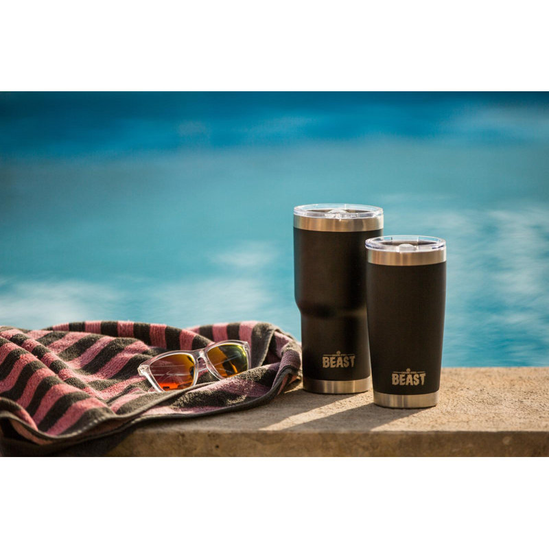 Dyzi 30.0ml Double Wall Insulated Stainless Steel Travel Tumbler