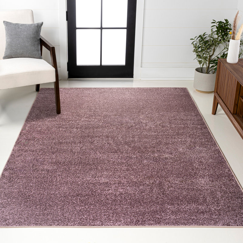 Tapis violet clair Haze, Rectangle 8 pi 8 po x 12 pi