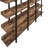 [VIDEO] 5 Tier Bookcase Home Office Open Bookshelf, Vintage Industrial Style Shelf With Metal Frame, MDF Board (Old Sku:WF286176AAT)-1300025378