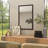 Metal Wall Mirror with Beaded Detailing-72058574