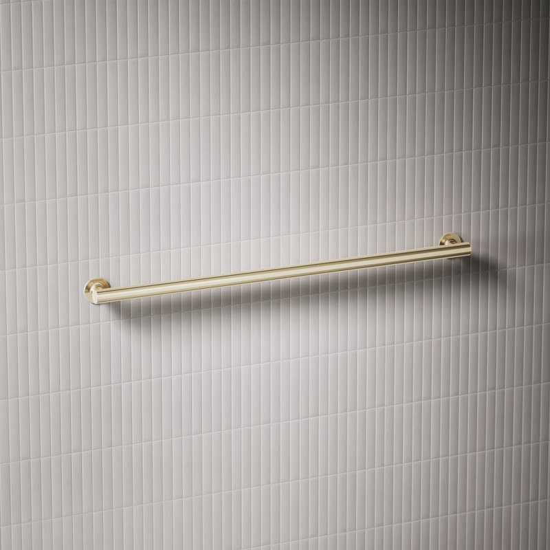 Purist Grab Bar, Vibrant French Gold, 36"W