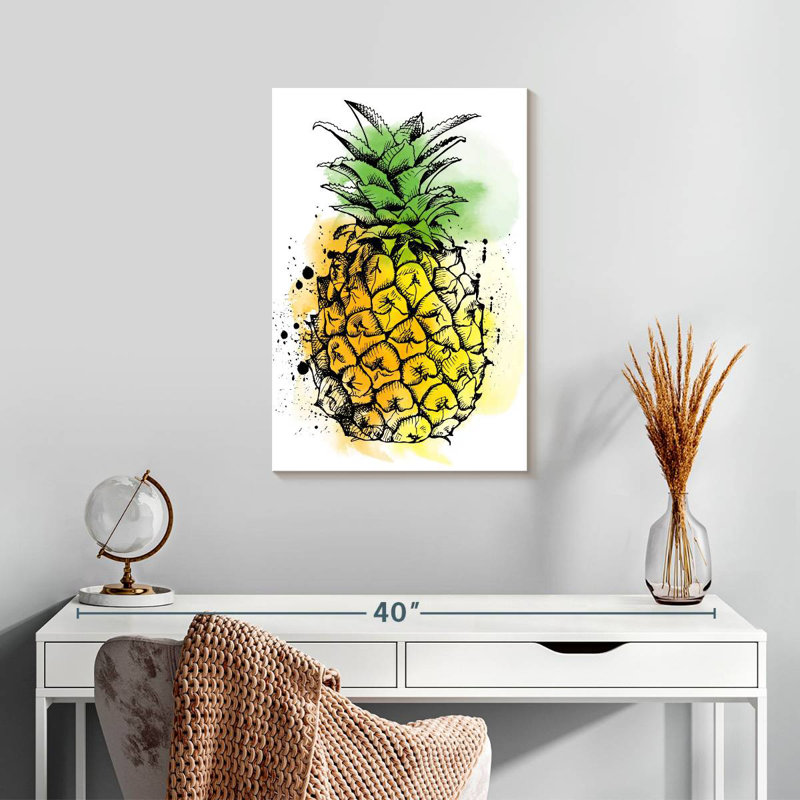 Yarlin Tropical Pineapple, 24" H x 16" W