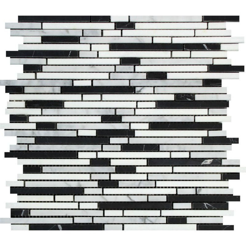 Marble Linear Mosaic Wall & Floor Tile